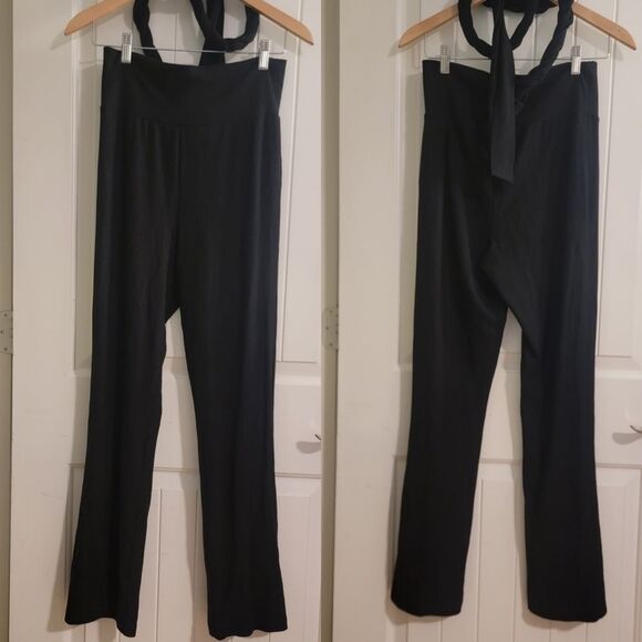 Reformation Kassia Ribbed Tie Waist Panys - Picture 1 of 5